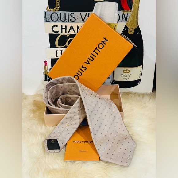 💎Louis Vuitton Silk Ties w/Box - Picture 5 of 11